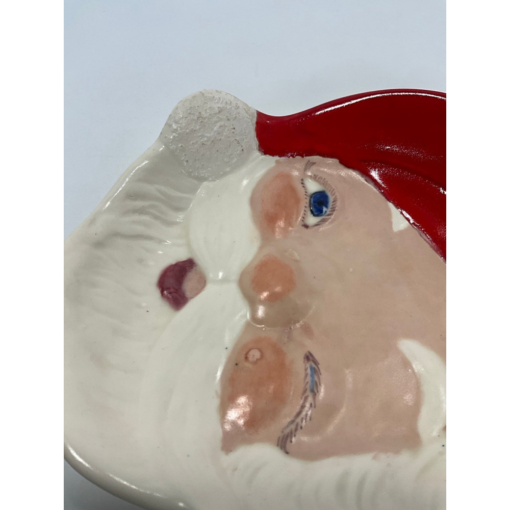 Vintage 1965 Winking Santa Dish - Picture 5 of 6